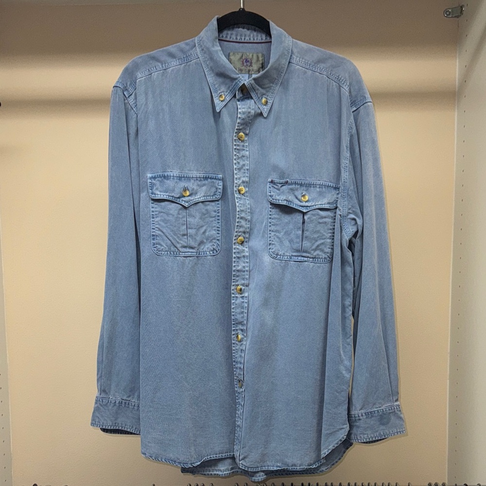 The Territory Ahead Light Blue Denim Shirt